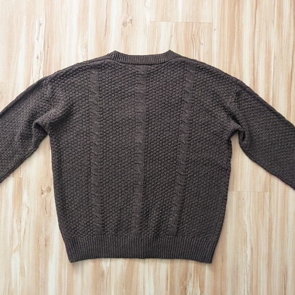 Fashion Q Brown Knit Cardigan - Picture 4 of 7
